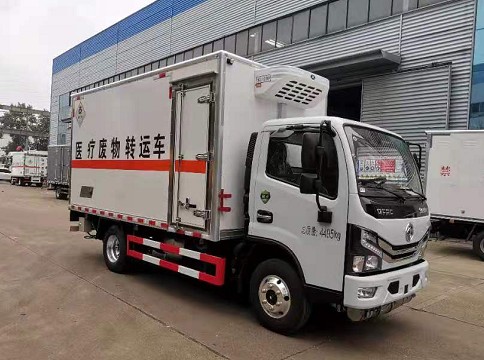 國六東風藍牌醫(yī)療廢物轉運車圖片 國六東風藍牌醫(yī)療廢物轉運車圖片