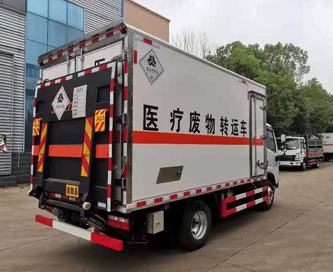 國六東風藍牌醫(yī)療廢物轉運車圖片 國六東風藍牌醫(yī)療廢物轉運車圖片