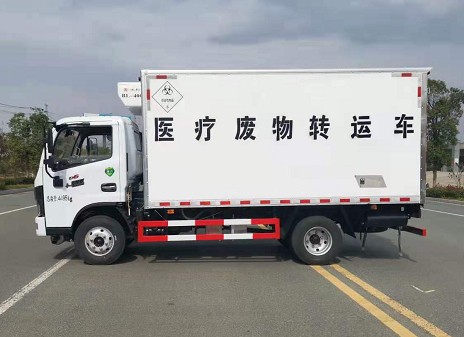 國六東風藍牌醫(yī)療廢物轉運車圖片 國六東風藍牌醫(yī)療廢物轉運車圖片