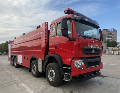 國六重汽豪沃前四后八24噸泡沫消防車 國六重汽豪沃前四后八24噸泡沫消防車
